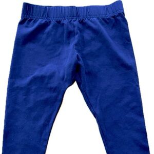 Lands' Navy Blue Kids Capri Leggings